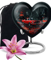 10-inch heart-shaped butterfly Urn