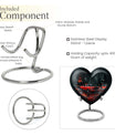 10-inch heart-shaped butterfly Urn
