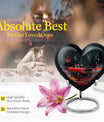 10-inch heart-shaped butterfly Urn