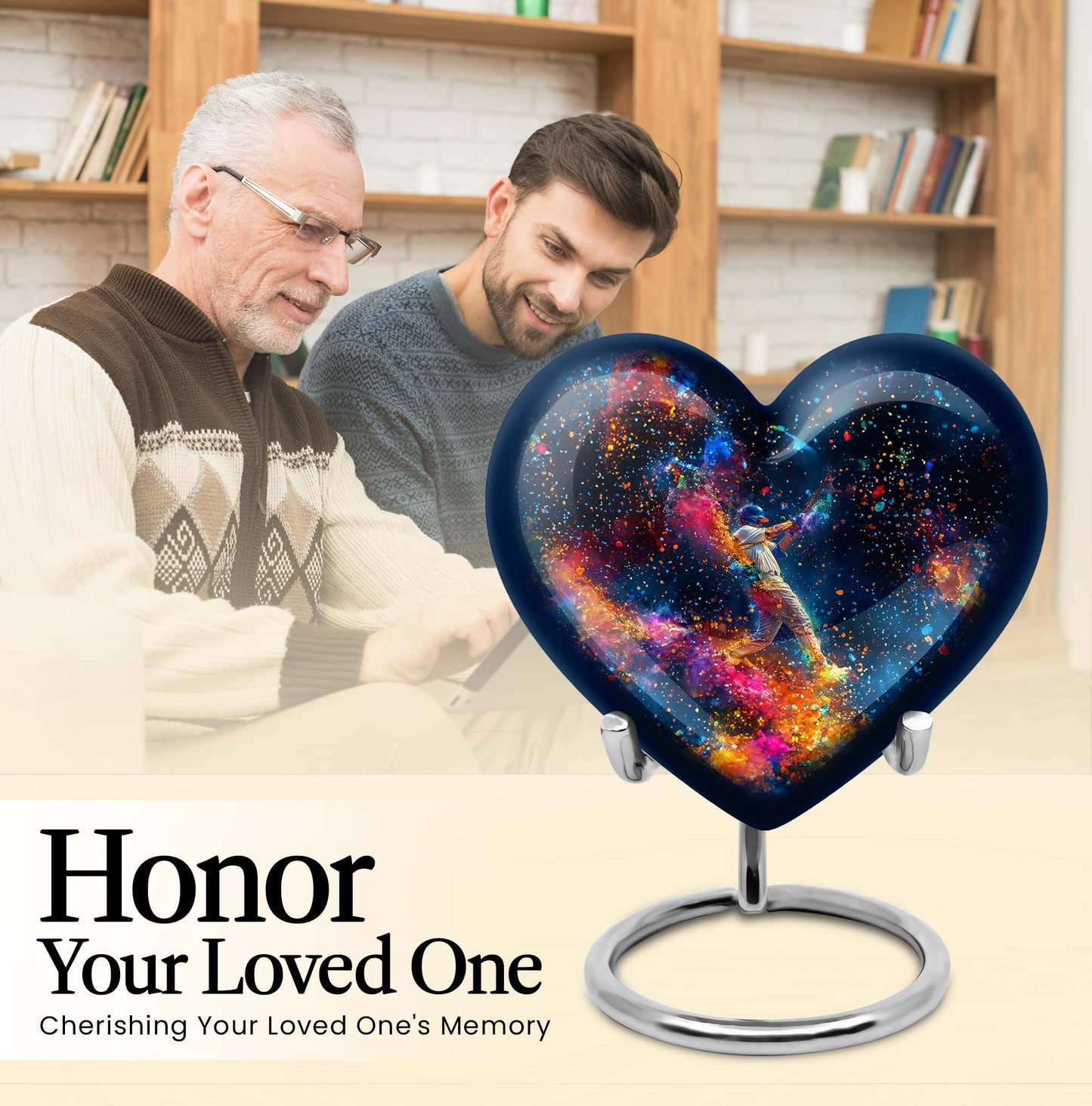 baseball urn for cremation ashes