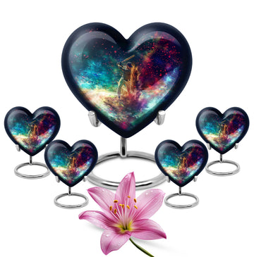 Large Urn with 4 Small Urn