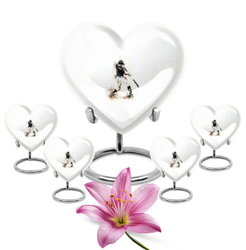 Large Urn with 4 Small Urn