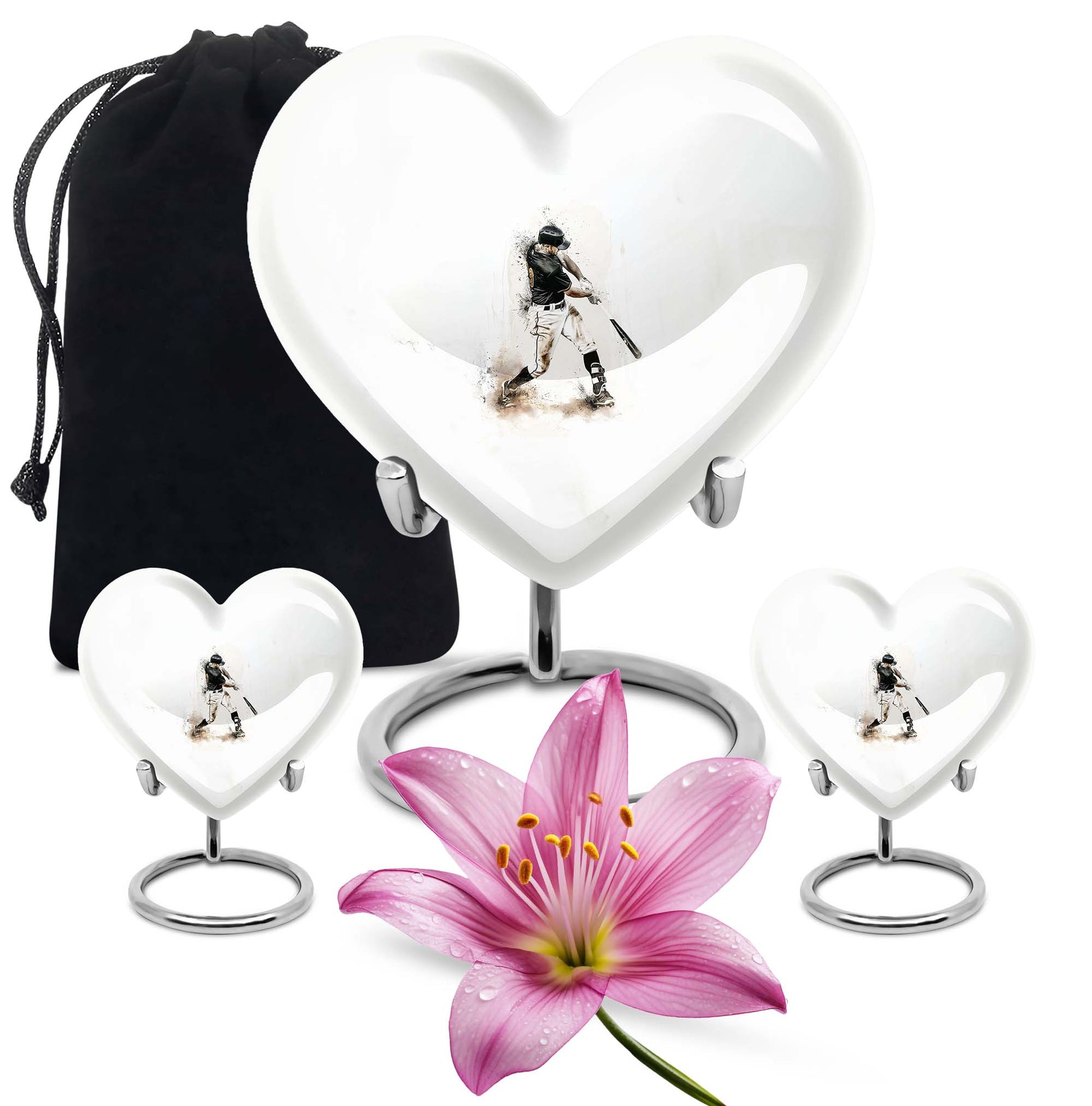 baseball urn for adult human ashes