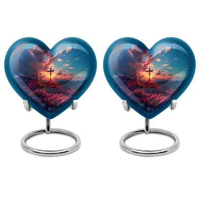 Cross Theme 3 Inch Keepsake Pack of 2