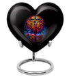 10-inch heart-shaped gramophone-themed cross 