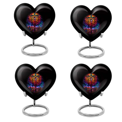 10-inch heart-shaped gramophone-themed cross 