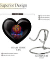 10-inch heart-shaped gramophone-themed cross 
