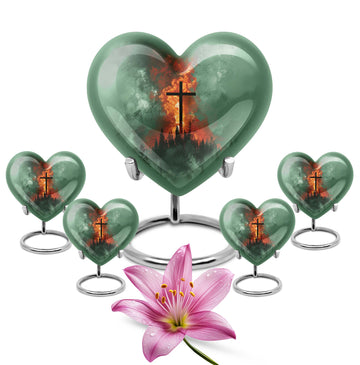 Large Urn with 4 Small Urn