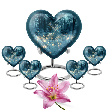 Large Urn with 4 Small Urn