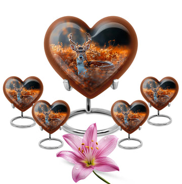 Large Urn with 4 Small Urn