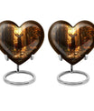 Heart-shaped deer urn 