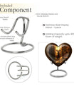 Heart-shaped deer urn 