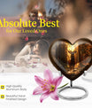 Heart-shaped deer urn 