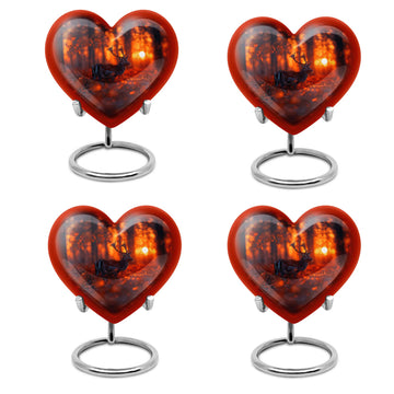4 Keepsake 3 inch Urns