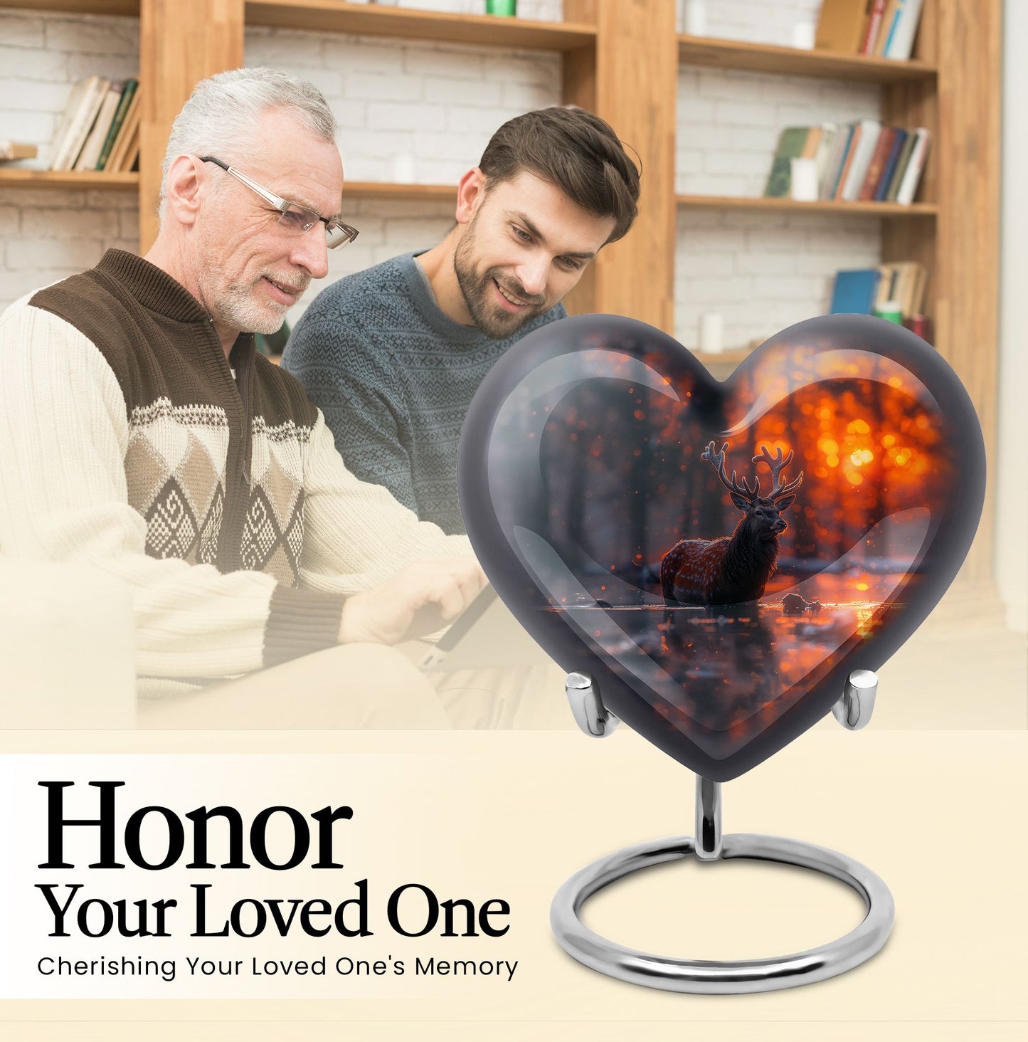 deer urn for human ashes