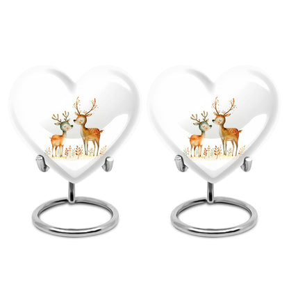 Deer Family Theme 3 Inch Keepsake Pack of 2