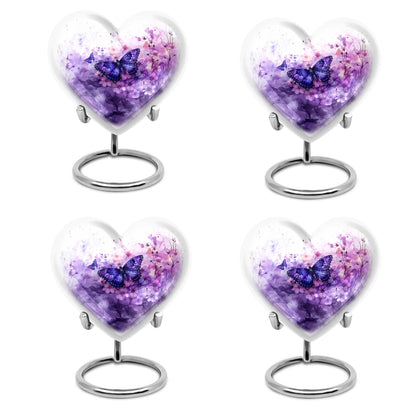 Butterfly Theme 3 Inch Keepsake Pack of 4