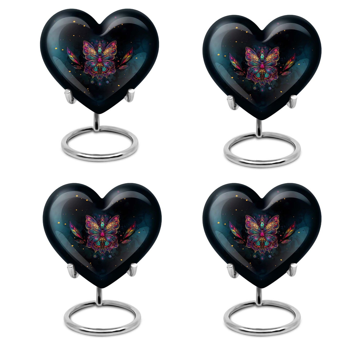 Butterfly Theme 3 Inch Keepsake Pack of 4
