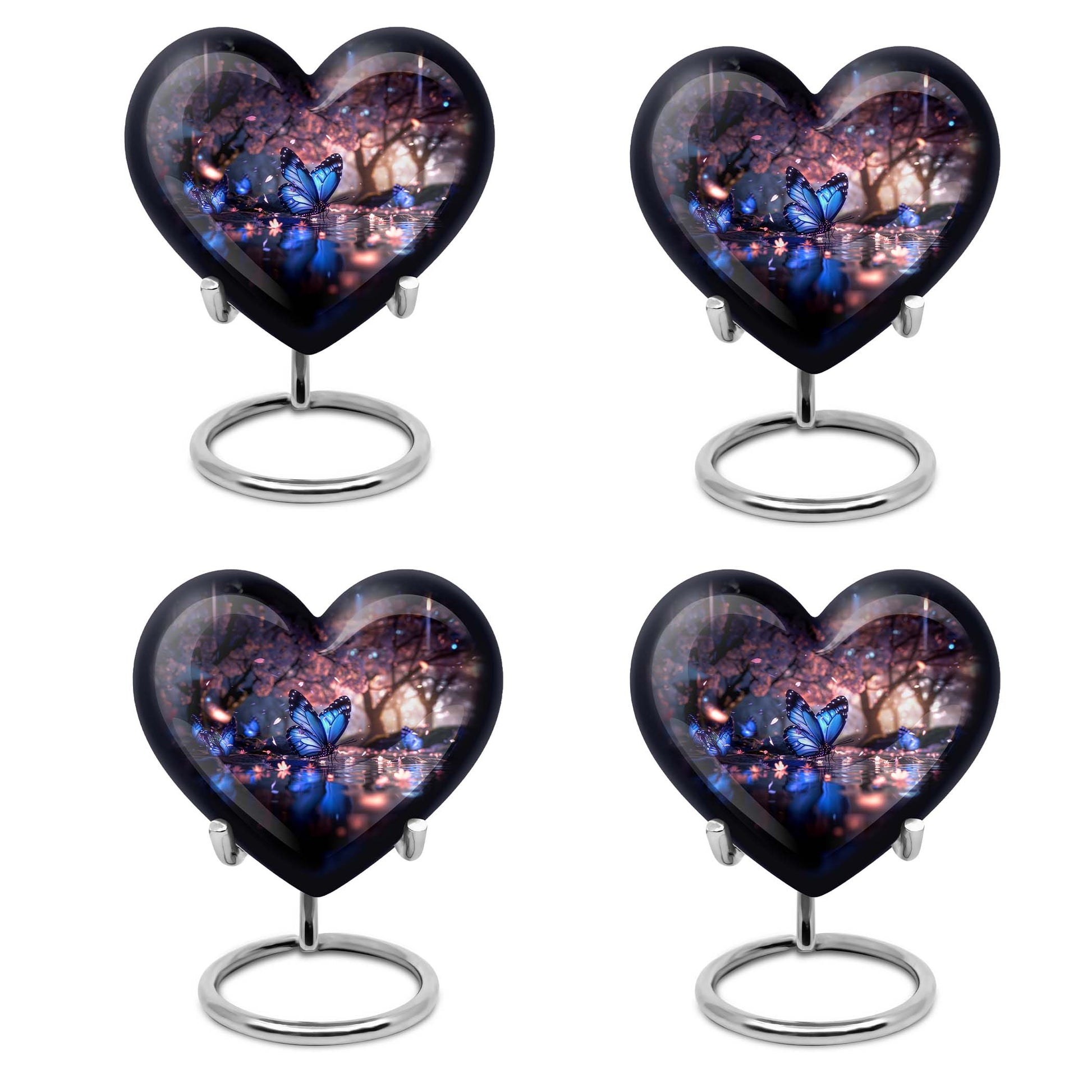 Butterfly Theme 3 Inch Keepsake Pack of 4