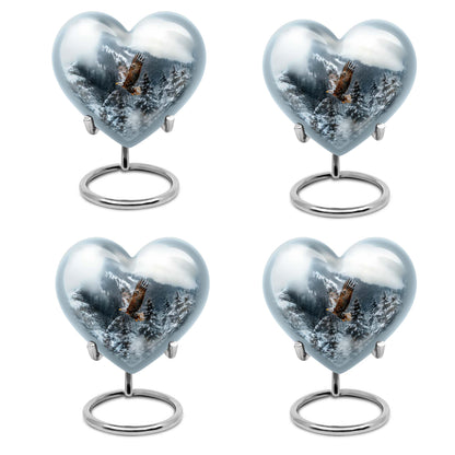 Eagle Theme 3 Inch Keepsake Pack of 4