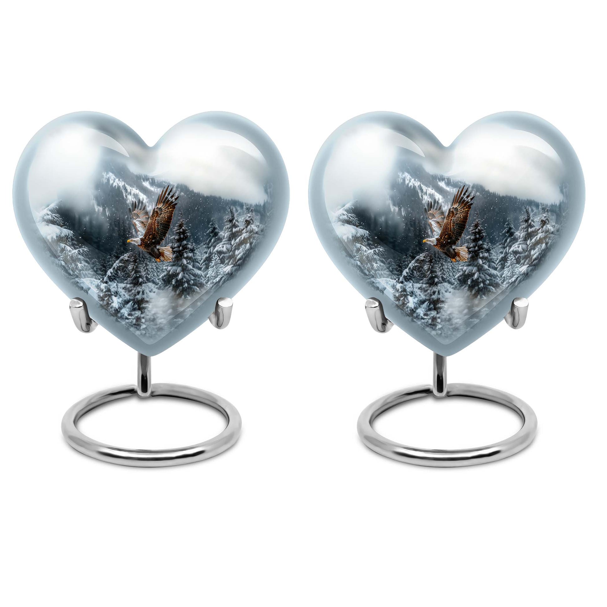 Eagle Theme 3 Inch Keepsake Pack of 2