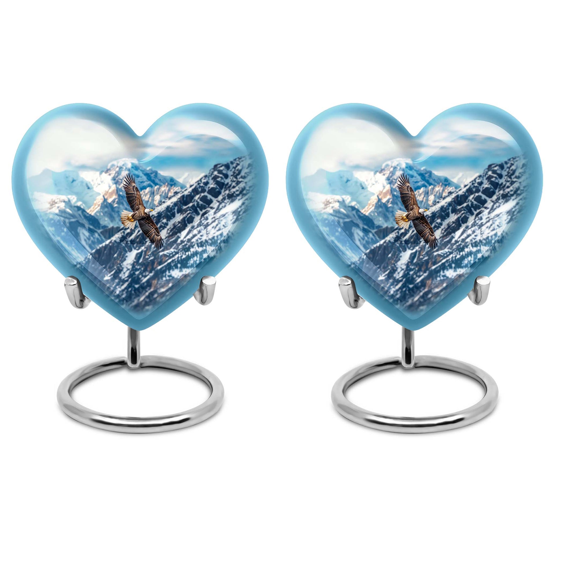 Eagle Theme 3 Inch Keepsake Pack of 2