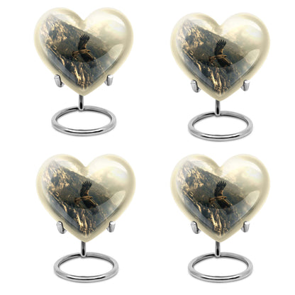 Eagle Theme 3 Inch Keepsake Pack of 4
