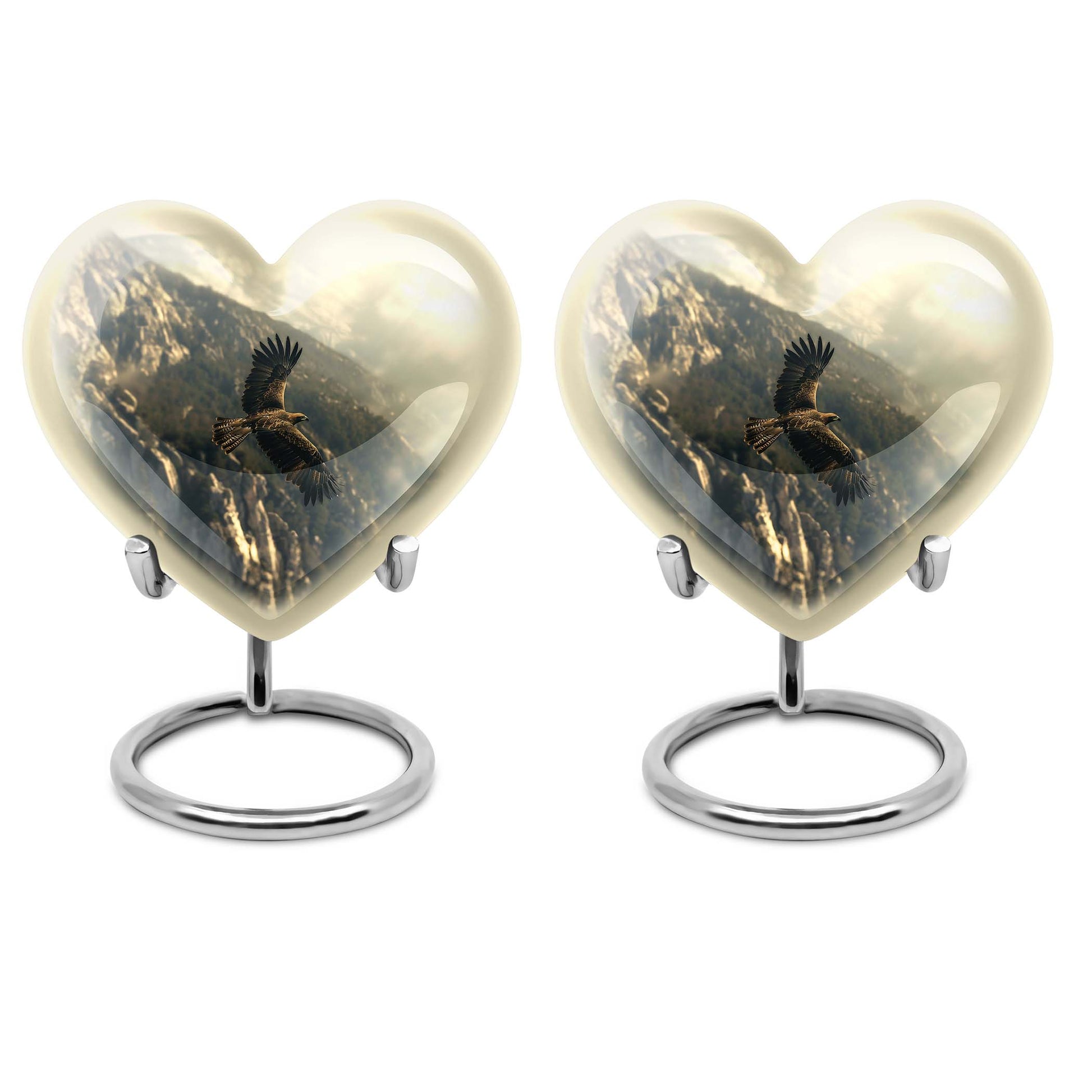 Eagle Theme 3 Inch Keepsake Pack of 2