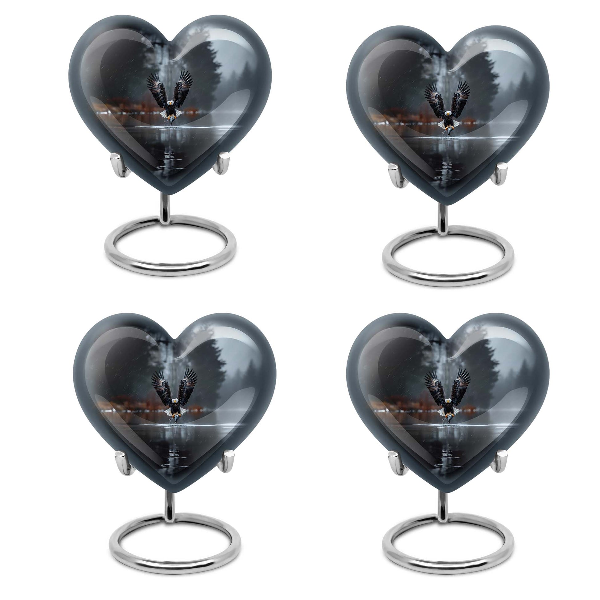 Eagle Theme 3 Inch Keepsake Pack of 4