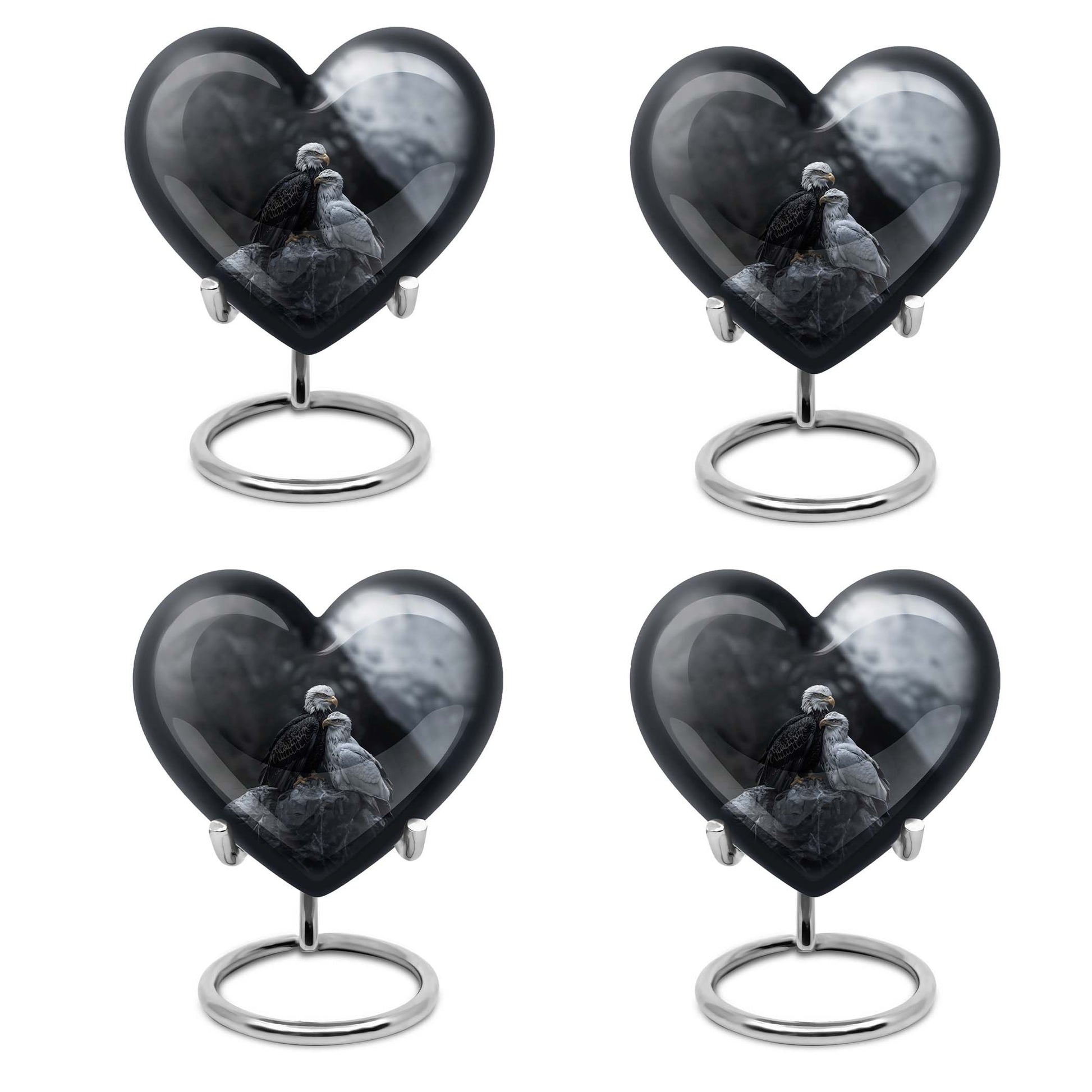 Eagle Theme 3 Inch Keepsake Pack of 4