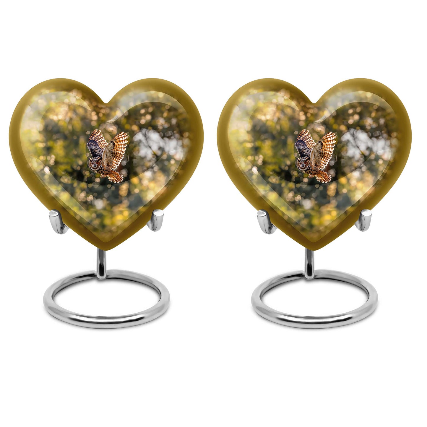 Owl Theme 3 Inch Keepsake Pack of 2