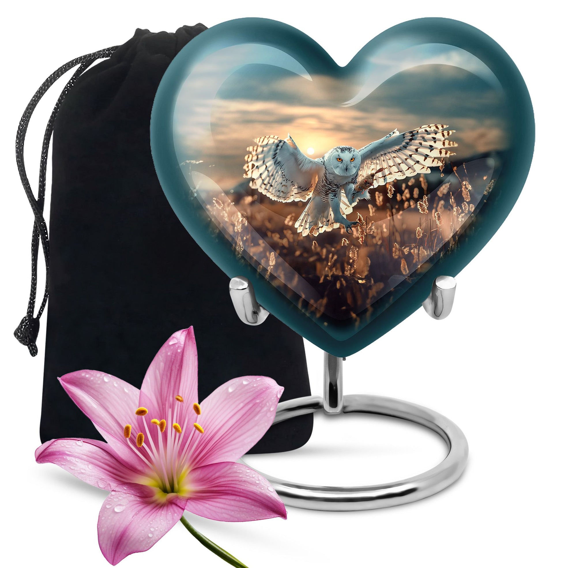 Owl Theme Large Urn 10 Inch