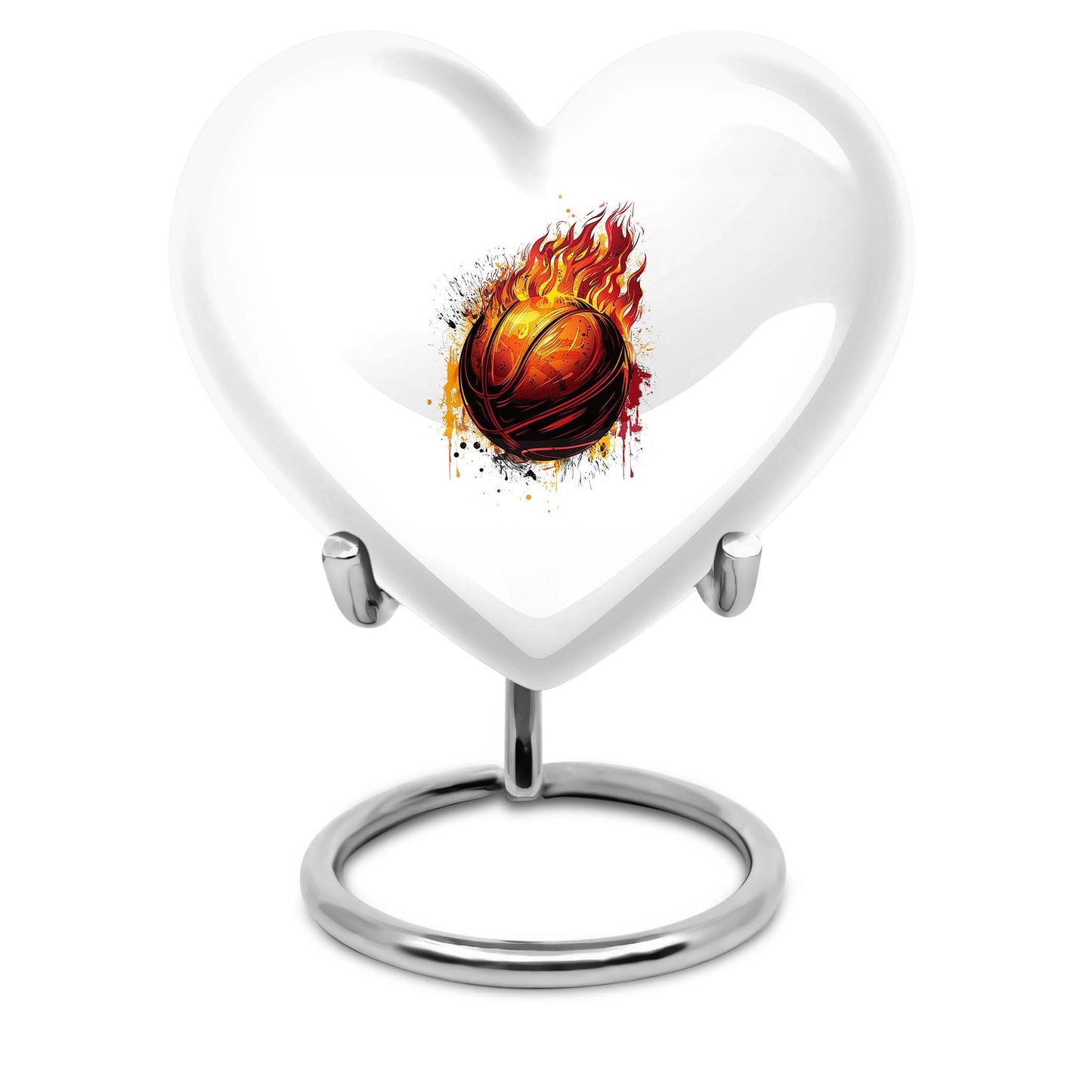 baskteball design cremation dad urn