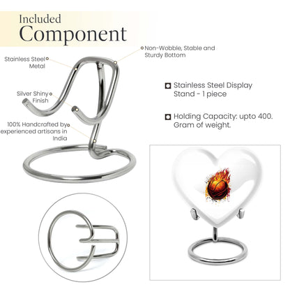 baskteball design cremation dad urn