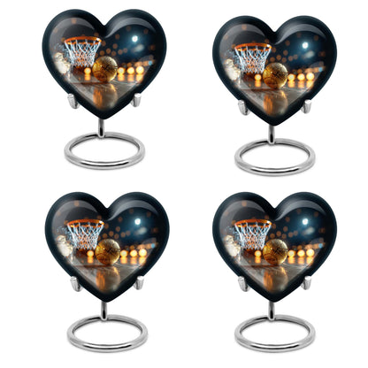 Basketball Theme 3 Inch Keepsake Pack of 4