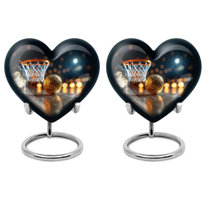 Basketball Theme 3 Inch Keepsake Pack of 2