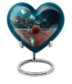 10-inch Heart-shaped Basketball Urn, Gramophone 