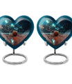 10-inch Heart-shaped Basketball Urn, Gramophone 