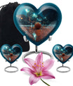 10-inch Heart-shaped Basketball Urn, Gramophone 