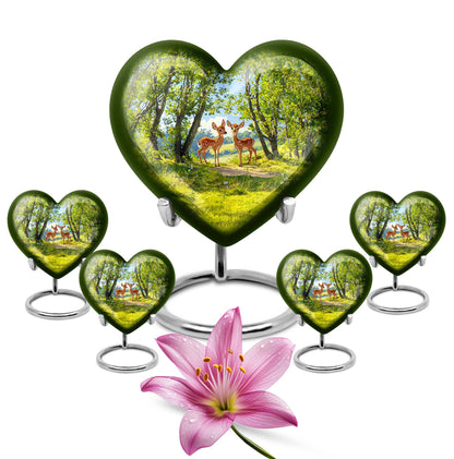 deer funeral urn 