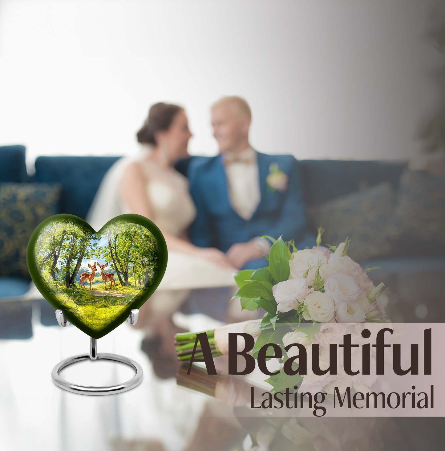 deer funeral urn 