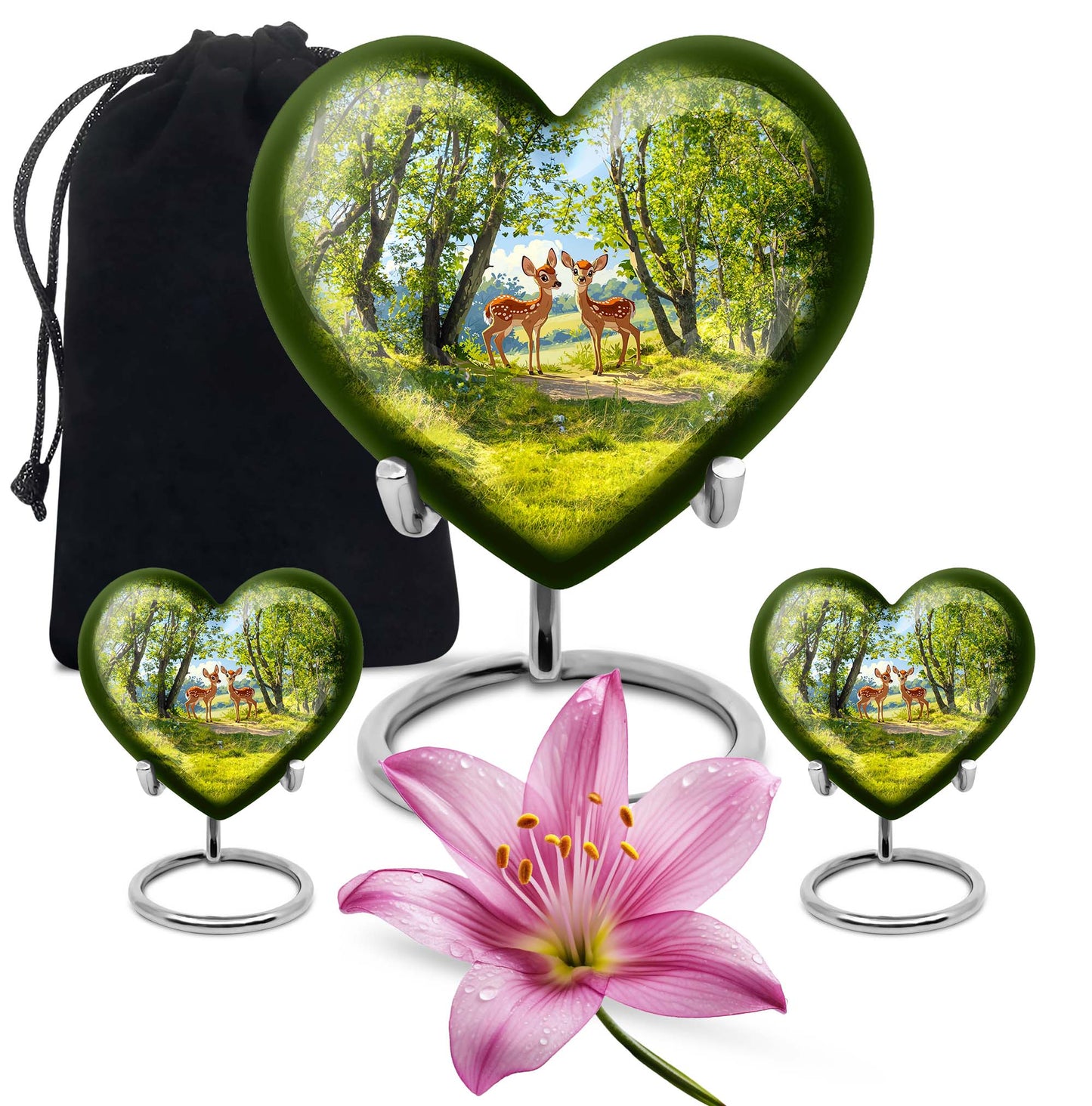 deer funeral urn 