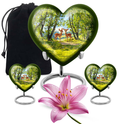 deer funeral urn 