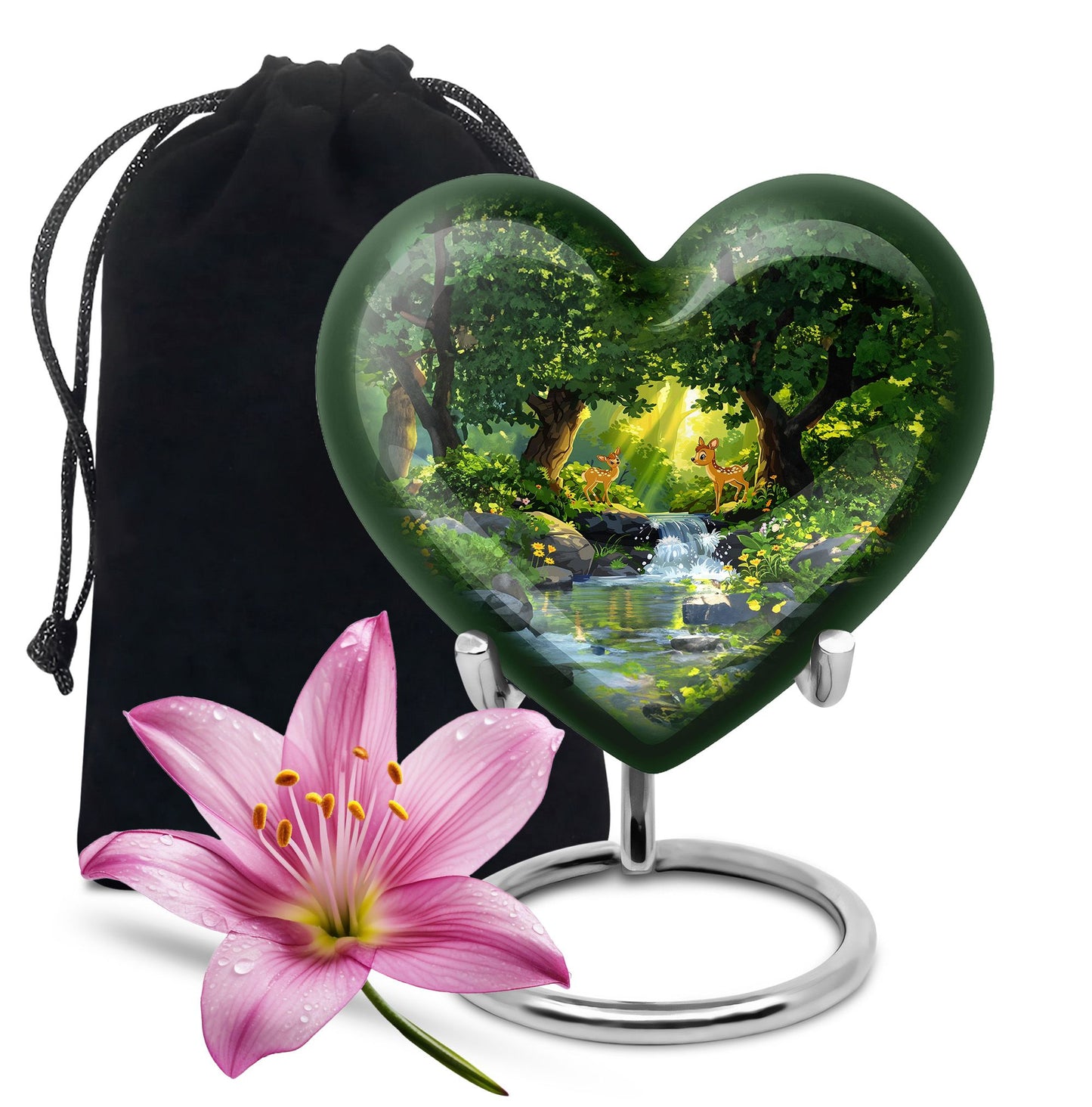 Deer Heart Urn
