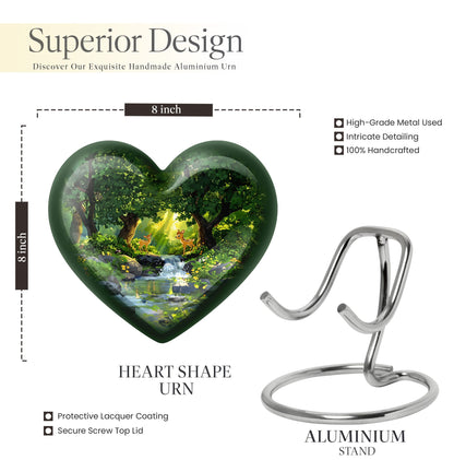 Deer Heart Urn