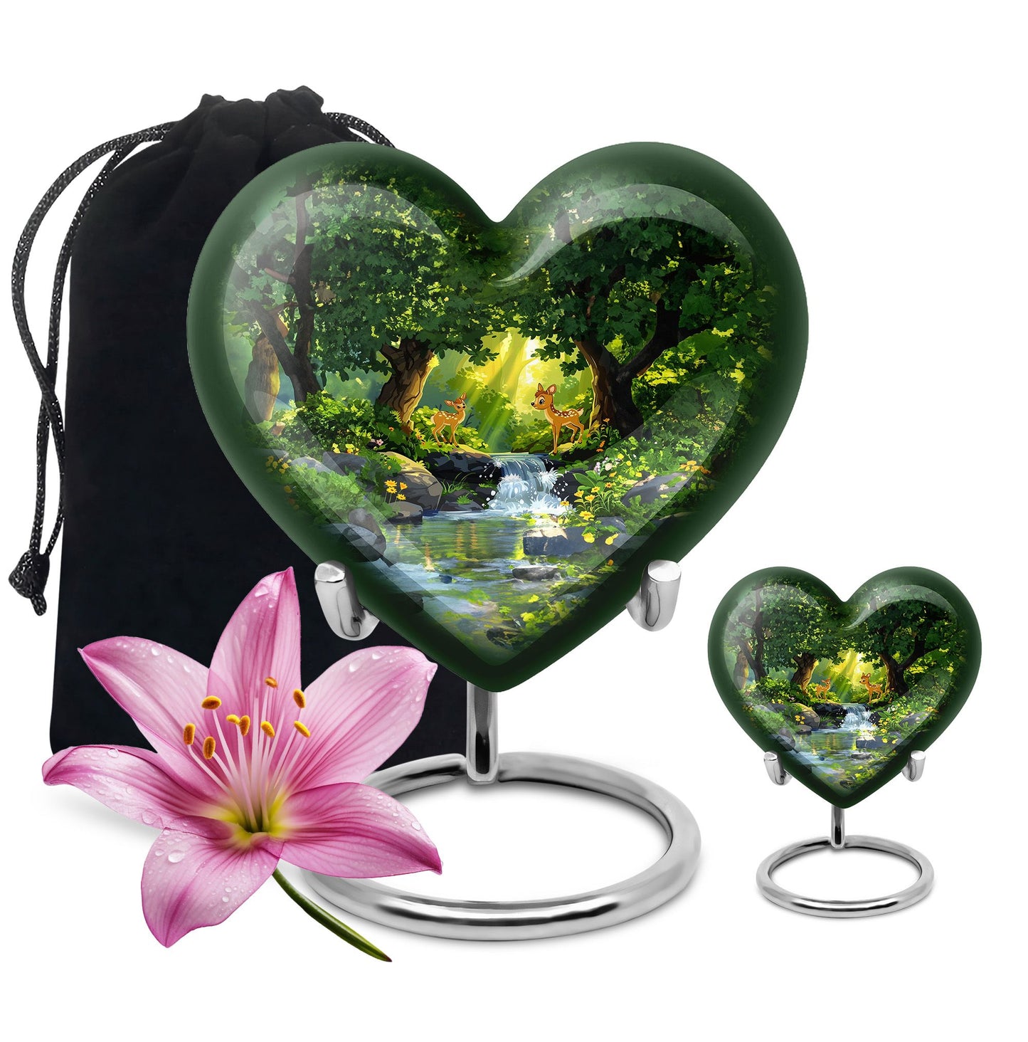 Deer Heart Urn