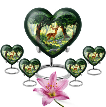 Large Urn with 4 Small Urn