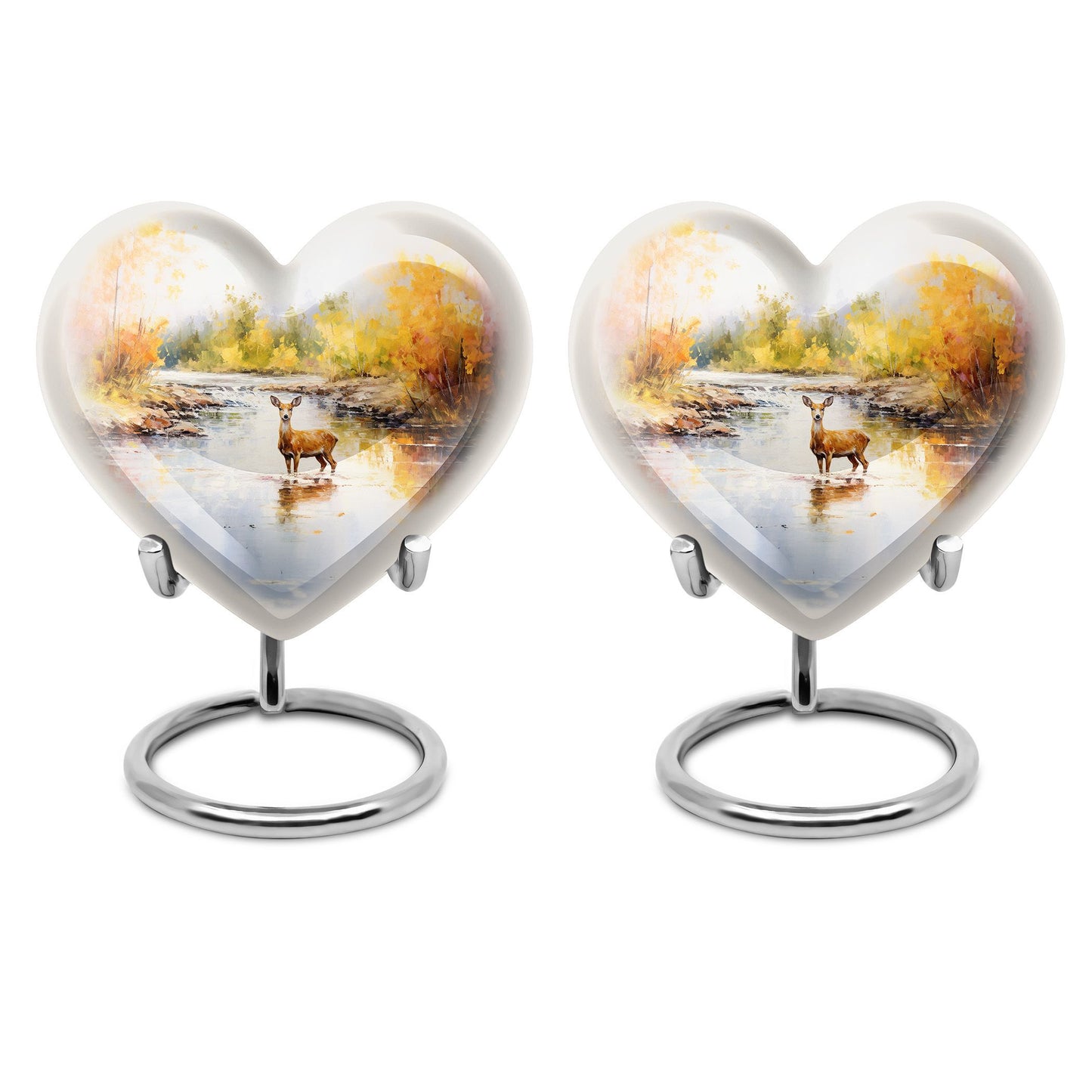  gramophone-themed deer urn for female ashes