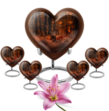 Large Urn with 4 Small Urn