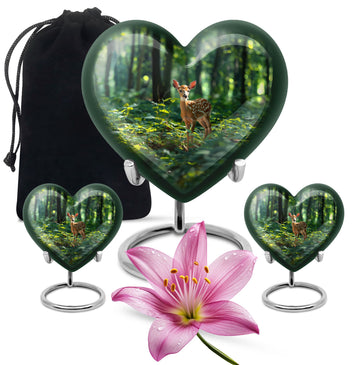 Large Urn with 2 Mini Urn